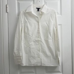 Two Womens Lands' End Dress shirt